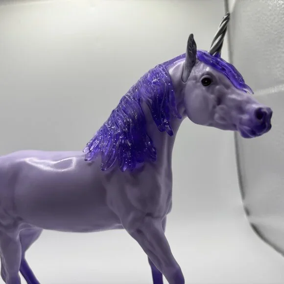Breyer Celeste Purple Unicorn 2023 Paddock Pals Horse 6"x7" Figure - Picture 4 of 10